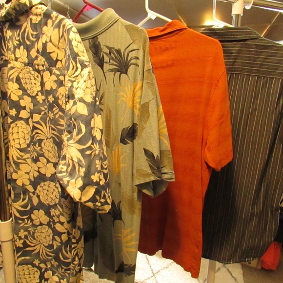 4 Pcs Mens XL Casual Short Sleeve Shirts - Picture 14 of 14